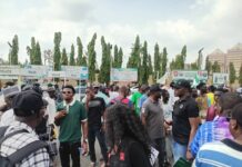 Protesters Storm National Assembly Again, Demand Real-Time Election Results