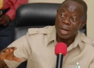 Oshiomhole Hails Wike for Standing by Him After APC Ouster
