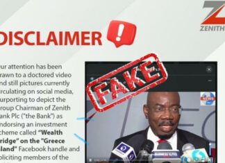 Jim Ovia Never Endorsed ‘Wealth Bridge’ – Zenith Bank Disowns False Claims By Investment Scheme