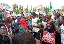 Protesters Storm NASS Gate Demanding Real-Time Electronic Result Transmission