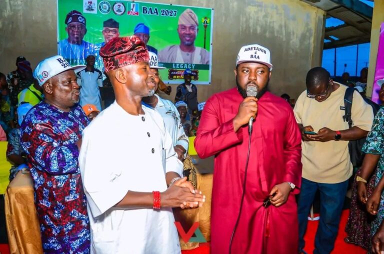 Boluwatife Adeyanju Throws Weight Behind Yayi Legacy 2027, Backs Aina for Ogun West Senate