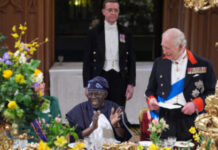 King Charles Hails Nigerians in UK, Says ‘Naija No Dey Carry Last’ at Tinubu Banquet