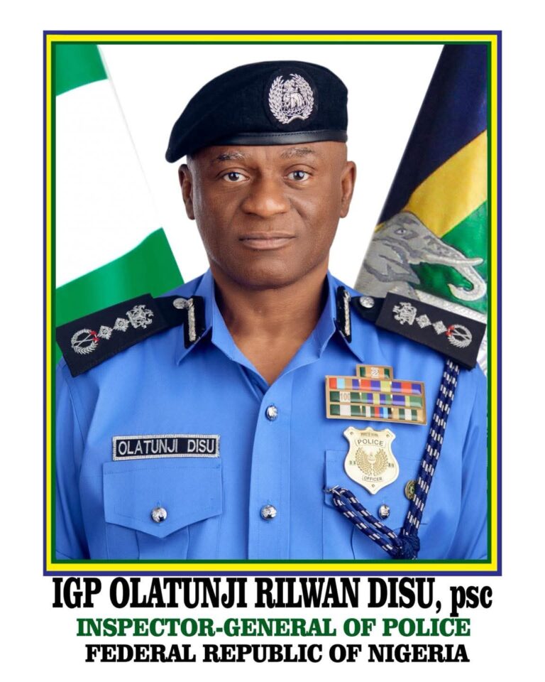 Tunji Disu Official Portrait Released, Set to Be Sworn In as Nigeria’s 23rd Inspector-General of Police