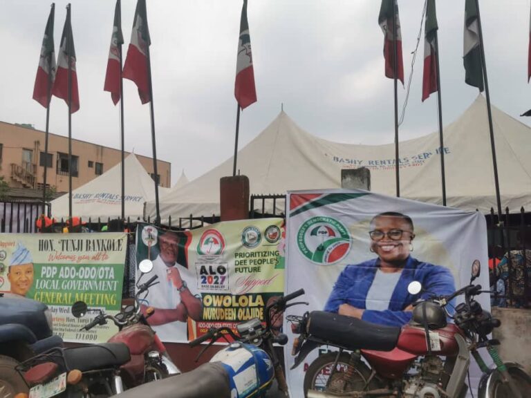 Breaking: Ado-Odo/Ota PDP Unanimously Adopts Ladi Adebutu for 2027 Governorship Election