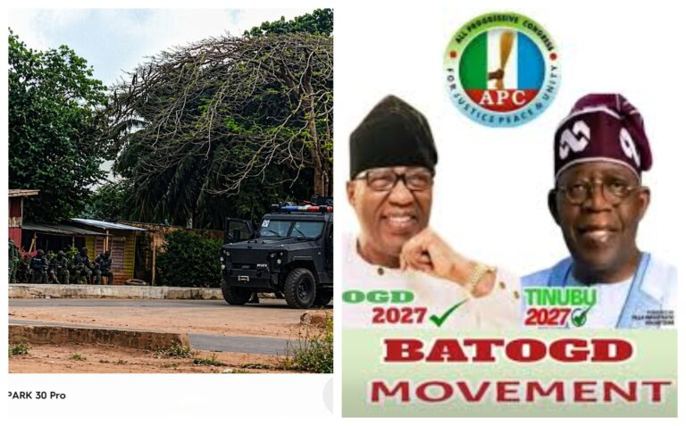 Tension in Ogun: Police Barricade Gbenga Daniel Planned BATOGD Rally Venue in Ijebu-Ode as APC Crisis Deepens
