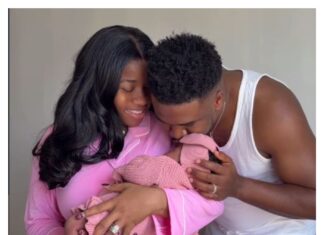 “For This Child I Prayed” — Veekee James and Husband Welcome Baby Girl in US