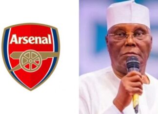 Arsenal Champions! Atiku Urges Nigerians to Learn from Gunners’ Winning Formula