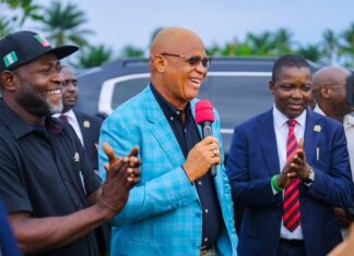 Umo Eno Inspects Key Projects, Reaffirms Commitment to Rural Development