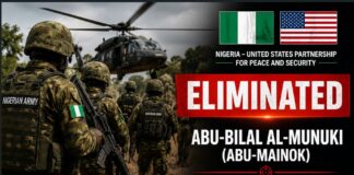 DHQ Confirms ISIS Commander Abu-Bilal al-Minuki Killed in Joint Nigeria-US Counterterrorism Operation