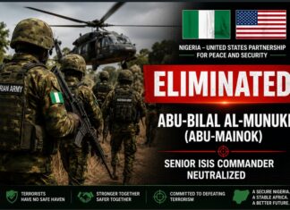 DHQ Confirms ISIS Commander Abu-Bilal al-Minuki Killed in Joint Nigeria-US Counterterrorism Operation