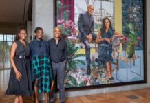 Nigerian-American Artist Njideka Akunyili-Crosby Unveils Stunning Obama Portrait for Presidential Centre
