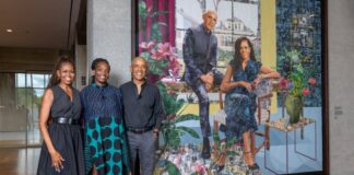 Nigerian-American Artist Njideka Akunyili-Crosby Unveils Stunning Obama Portrait for Presidential Centre