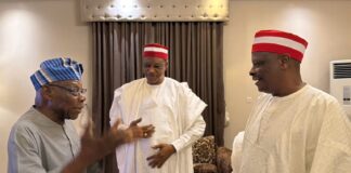 Obasanjo, Kwankwaso Meet in Kano as Attention Shifts to 2027 Elections