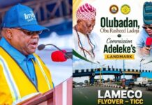 Adeleke Unveils Lameco Flyover, Flags Off New Road Projects in Osun