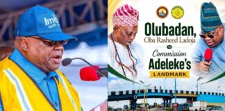 Adeleke Unveils Lameco Flyover, Flags Off New Road Projects in Osun