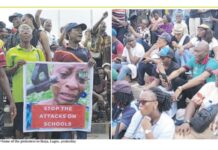‘Bring Them Home Now’ — Teachers, Students Protest Nationwide as Akpabio, Wike Warn Against Politicising Insecurity