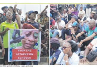 ‘Bring Them Home Now’ — Teachers, Students Protest Nationwide as Akpabio, Wike Warn Against Politicising Insecurity