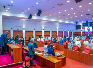 Akpabio Inaugurates Six-Member Committee as Senate Probes Unpaid Federal Contractors’ Debts