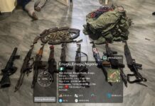 Troops, DSS Bust IPOB Hideout in Enugu, Recover AK-47 Rifles and Ammunition