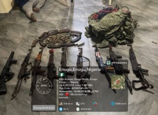 Troops, DSS Bust IPOB Hideout in Enugu, Recover AK-47 Rifles and Ammunition