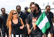 Burna Boy Shares Heartwarming Reunion With Shakira Before World Cup Final Performance