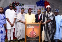 Chief Waliu Jide Ojuko Receives Gazelle News Lifetime Achievement Award at 2026 Public Lecture