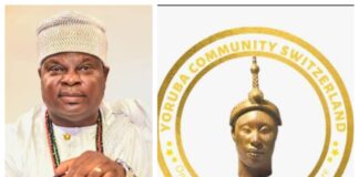 Olota of Otta Appointed Royal Patron of Yoruba Community in Switzerland