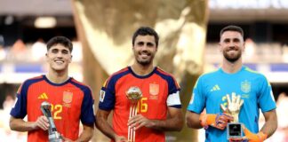 Rodri Wins World Cup Golden Ball as Mbappe, Cubarsi, Simon Shine at FIFA 2026 Awards