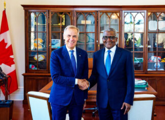 Dangote Meets Canada PM Carney Over Investment Partnerships
