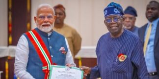 India Seeks Nigeria’s Bigger Role as Modi Invites Tinubu to BRICS Summit