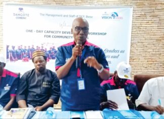 Dangote Cement Ibese Boosts Community Leadership Capacity with Sustainable Development Training