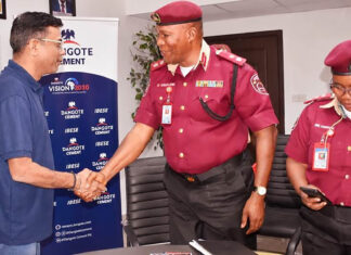 Dangote Cement Ibese, FRSC Strengthen Strategic Partnership to Advance Road Safety in Ogun
