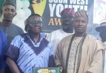 Agemo-Okuboyejo Bags Ogun West Statesmanship Award, Charges Youths to Unleash Potential