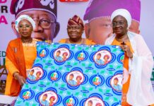 Ogun 2027: Salako-Oyedele Makes Bold Move for Yayi, Mobilises Political Family, Donates 12,000 Yards of Ankara