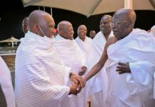Rabiu Meets Tinubu in Makkah, Sends Powerful Message on Nigeria’s Peace, Unity Abdulsamad Rabiu with President Bola Tinubu in Mecca performing Umurah, praying for Nigeria