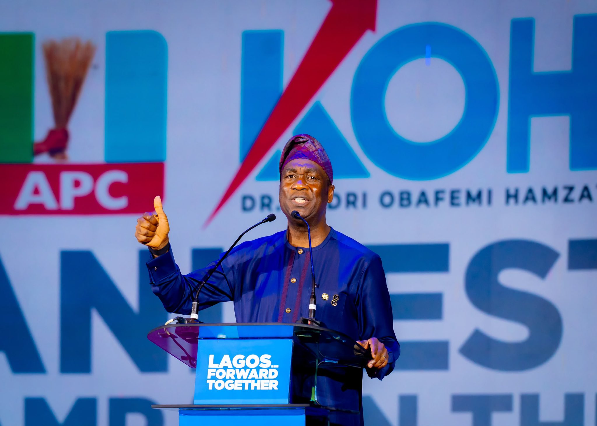 : Governor Babajide Sanwo-Olu recounts how Femi Hamzat stepped aside for him in 2018, praising his loyalty, experience and role in Lagos development